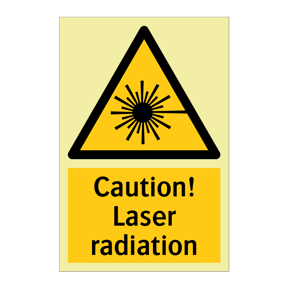 Caution! Laser radiation