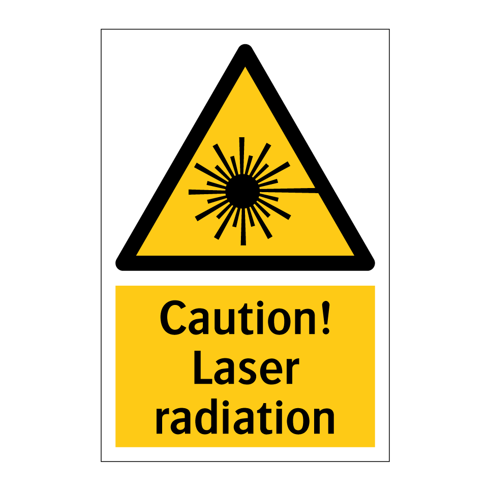 Caution! Laser radiation