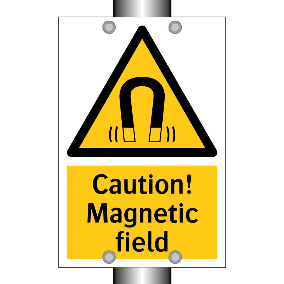 Caution! Magnetic field