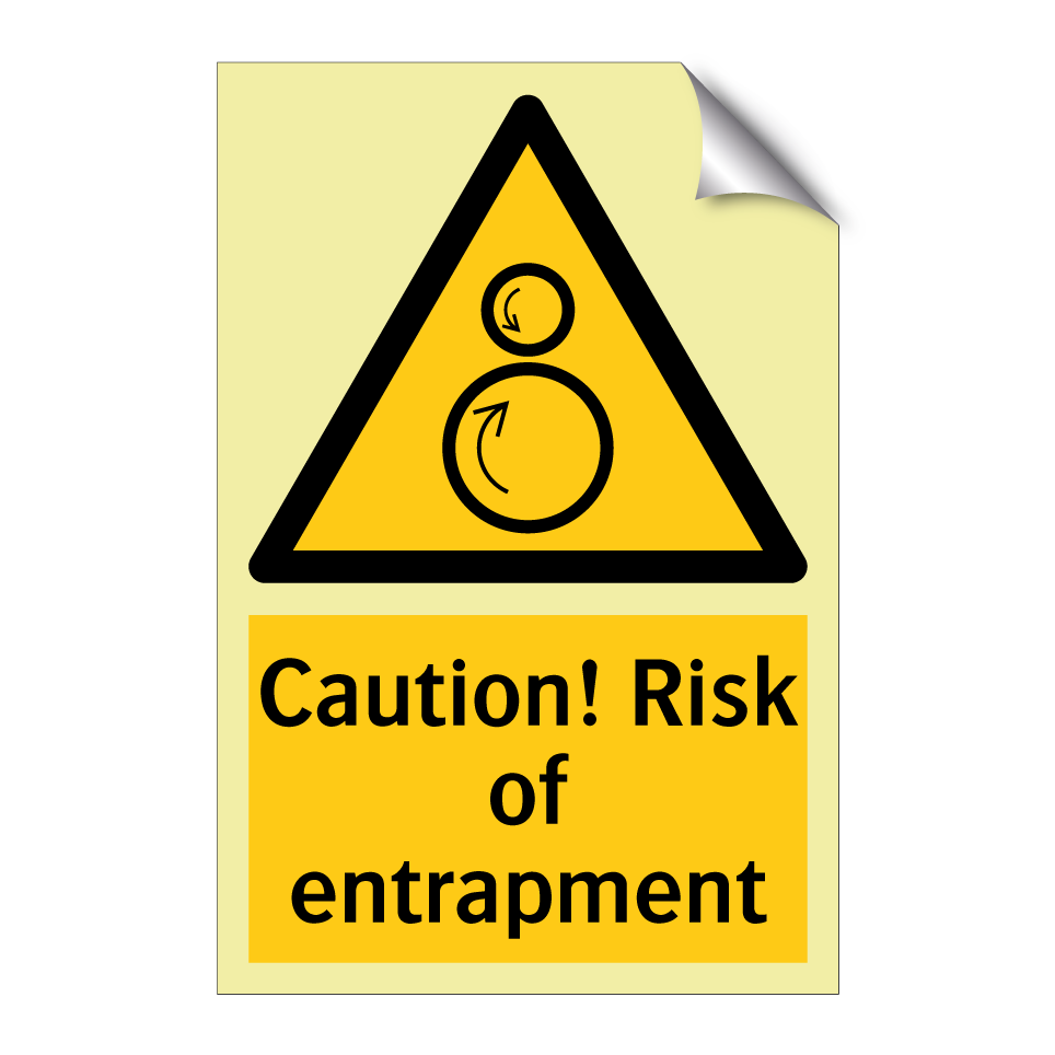 Caution! Risk of entrapment