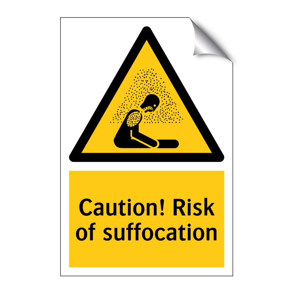 Caution! Risk of suffocation