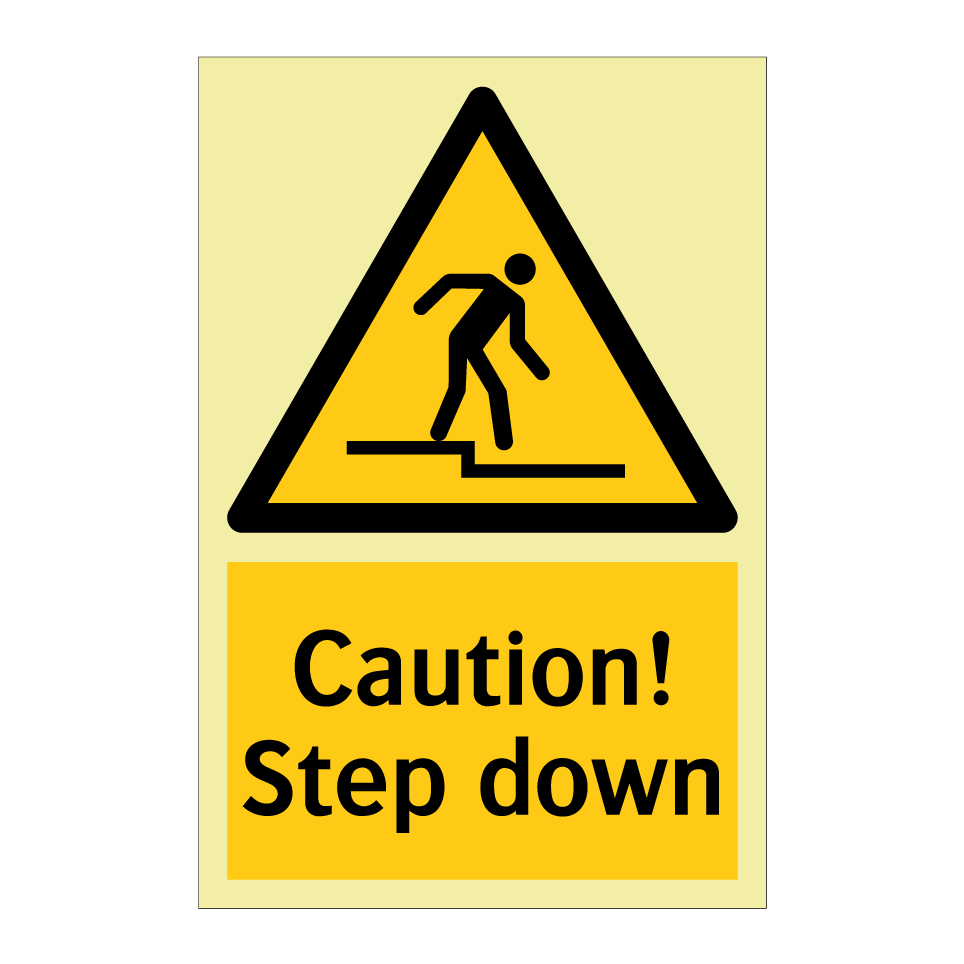 Caution! Step down