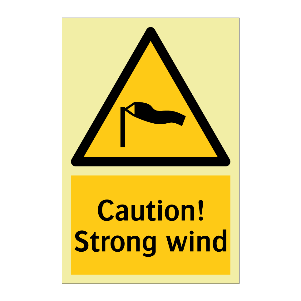 Caution! Strong wind