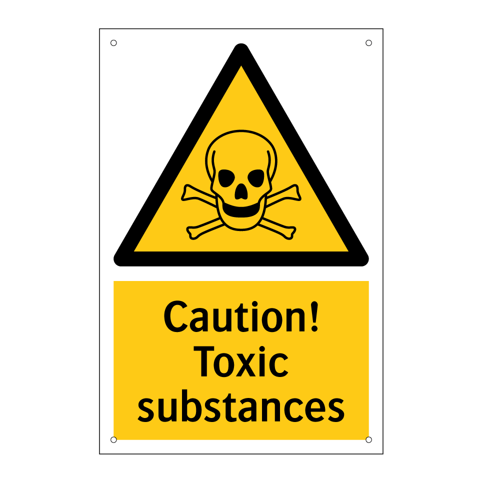 Caution! Toxic substances