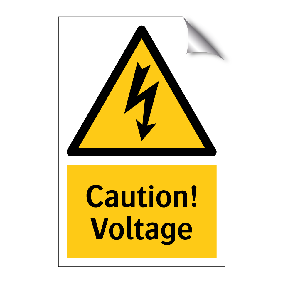 Caution! Voltage