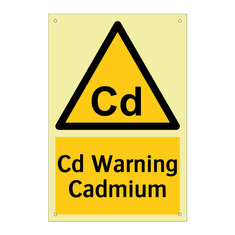 Cd Warning Cadmium