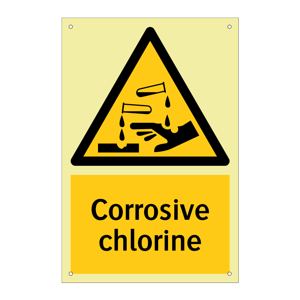 Corrosive chlorine