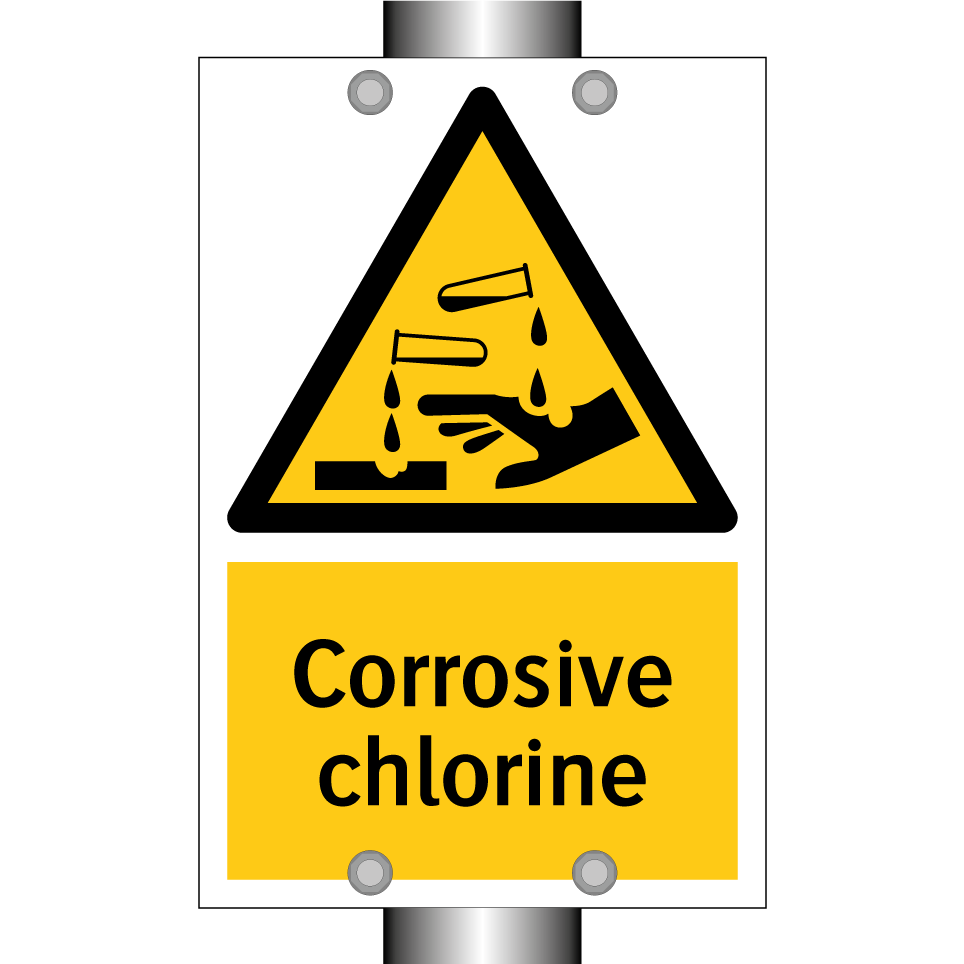 Corrosive chlorine