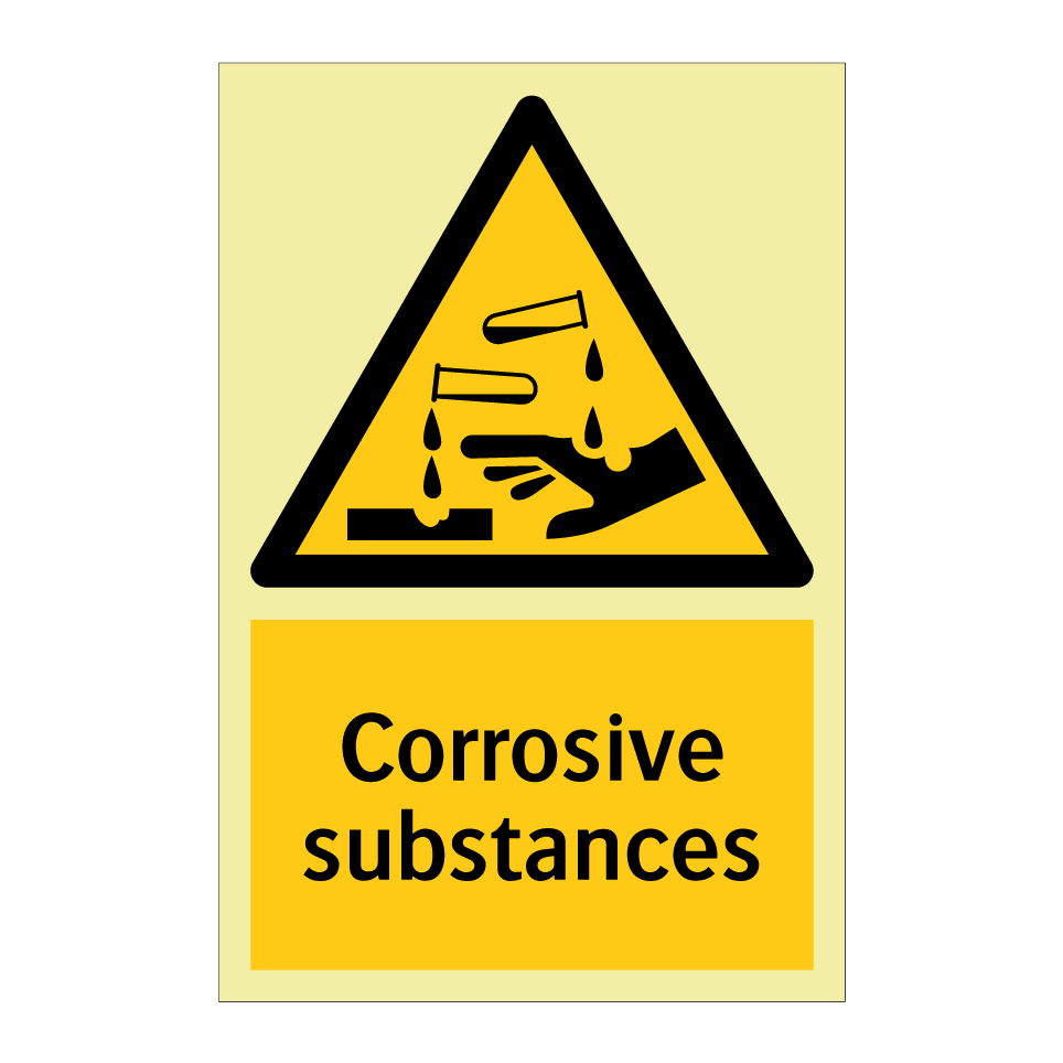Corrosive substances