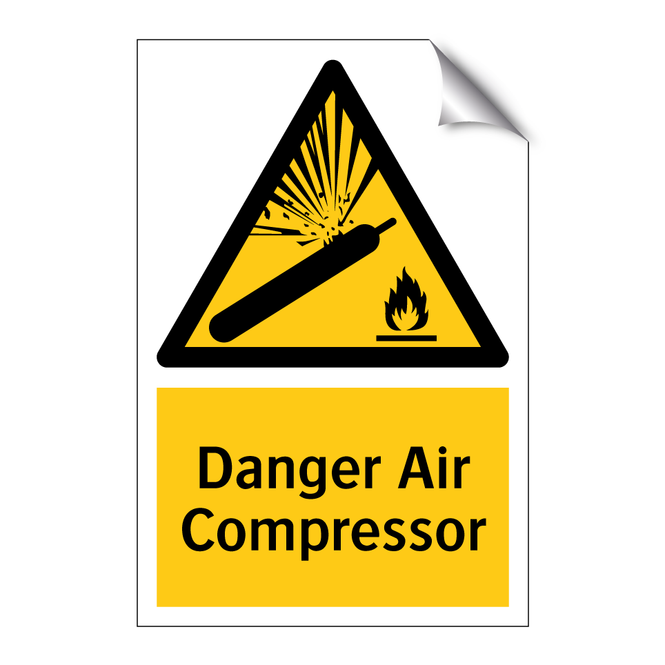 Danger Air Compressor