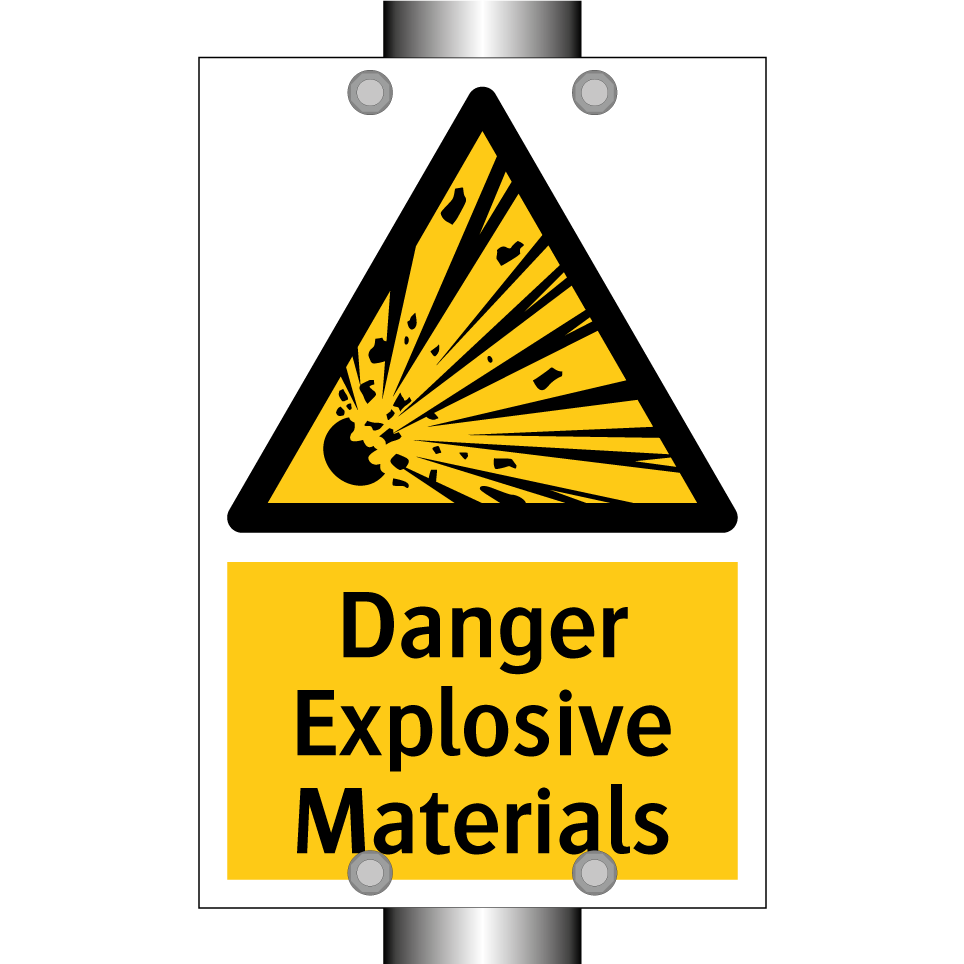 Danger Explosive Materials