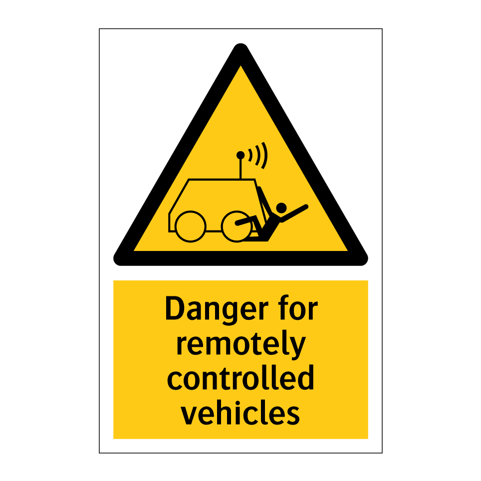 Danger for remotely controlled vehicles