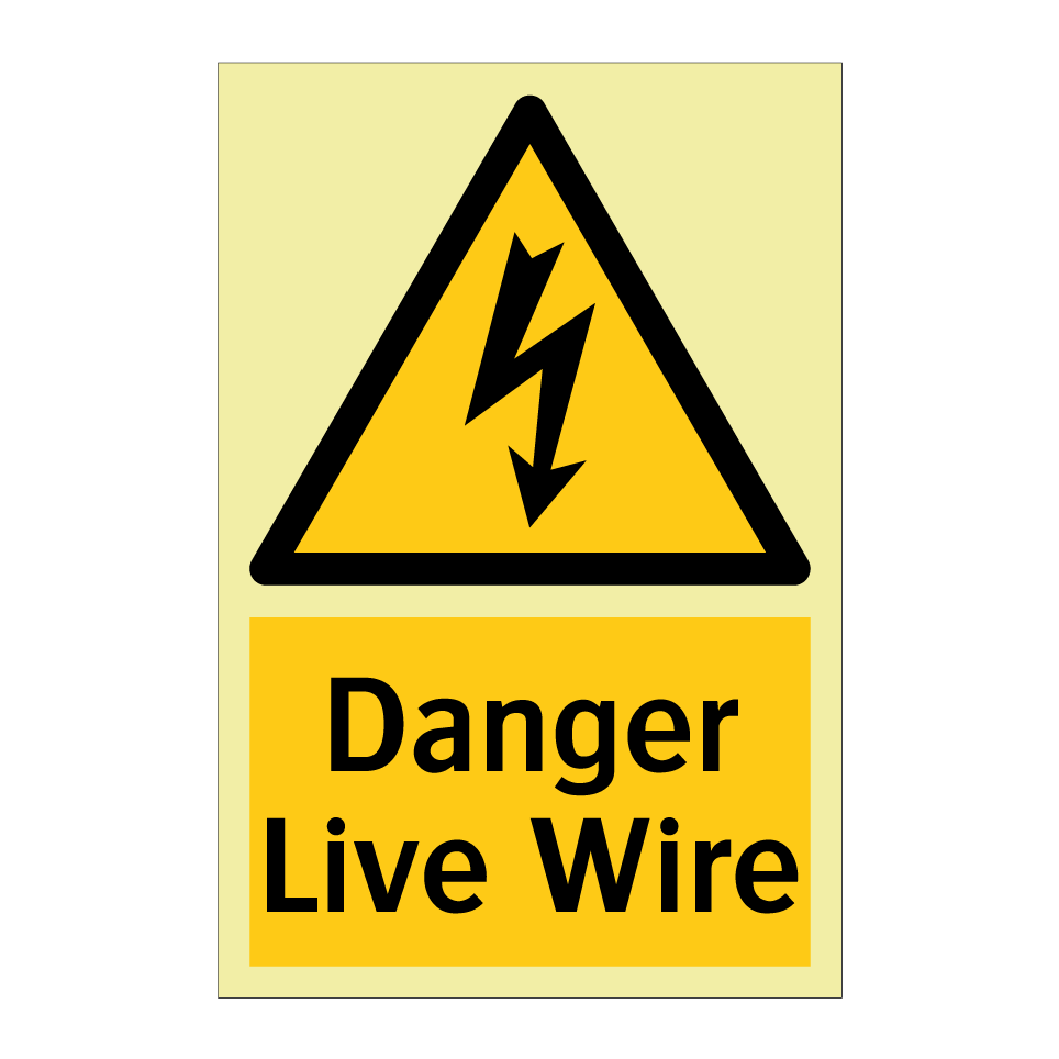 Danger Live Wire