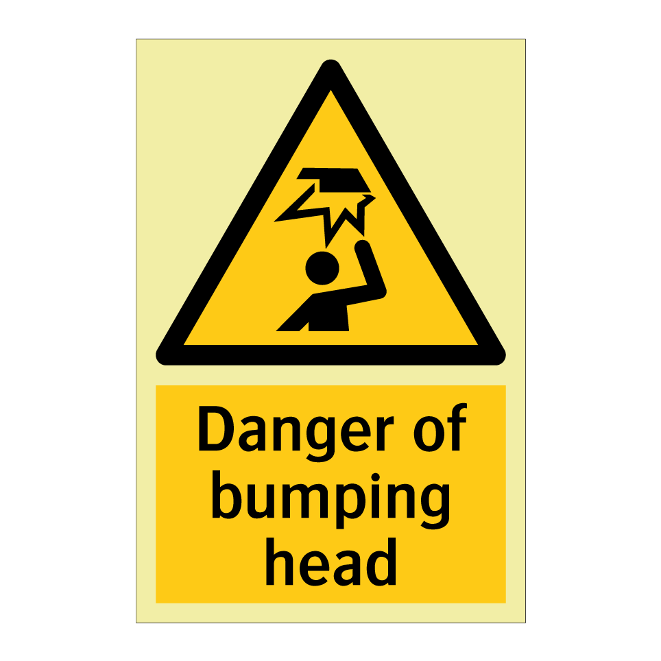 Danger of bumping head