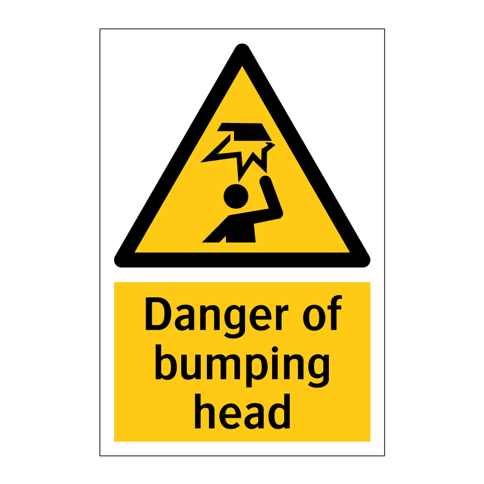 Danger of bumping head