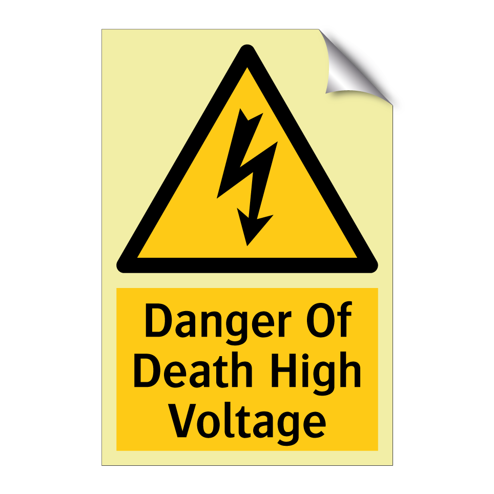 Danger Of Death High Voltage