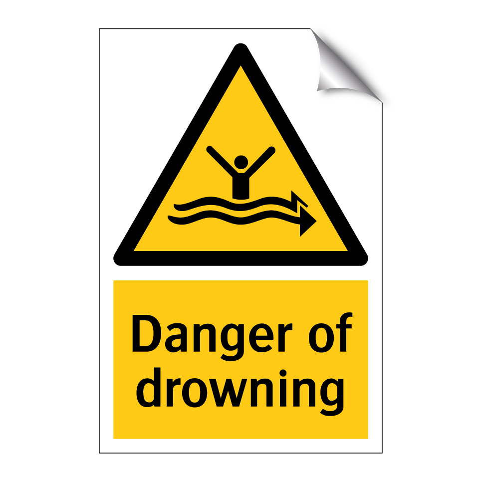 Danger of drowning