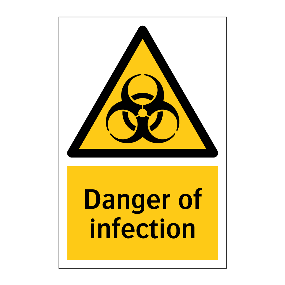 Danger of infection