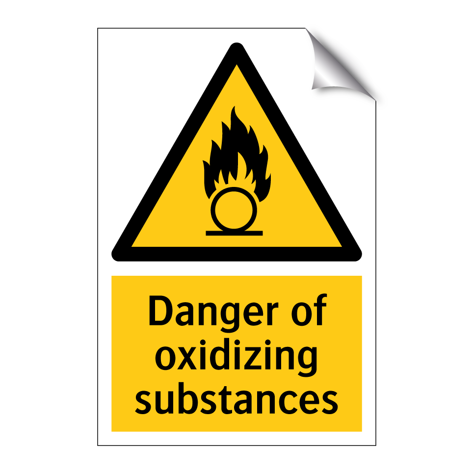 Danger of oxidizing substances