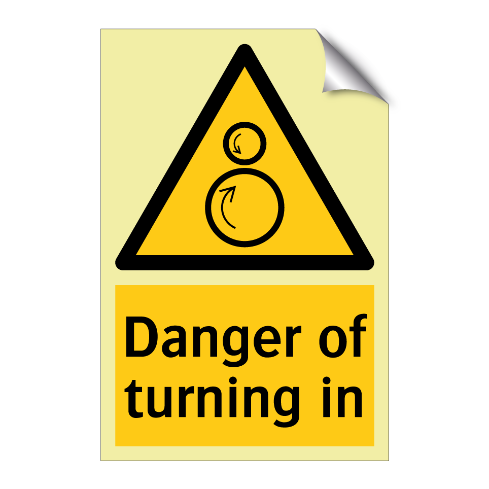 Danger of turning in