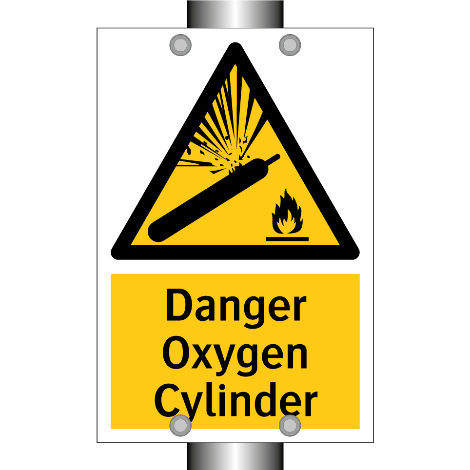 Danger Oxygen Cylinder