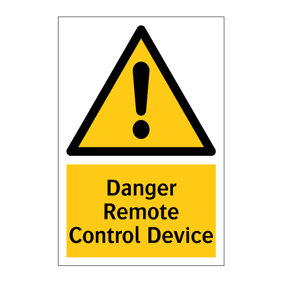 Danger Remote Control Device