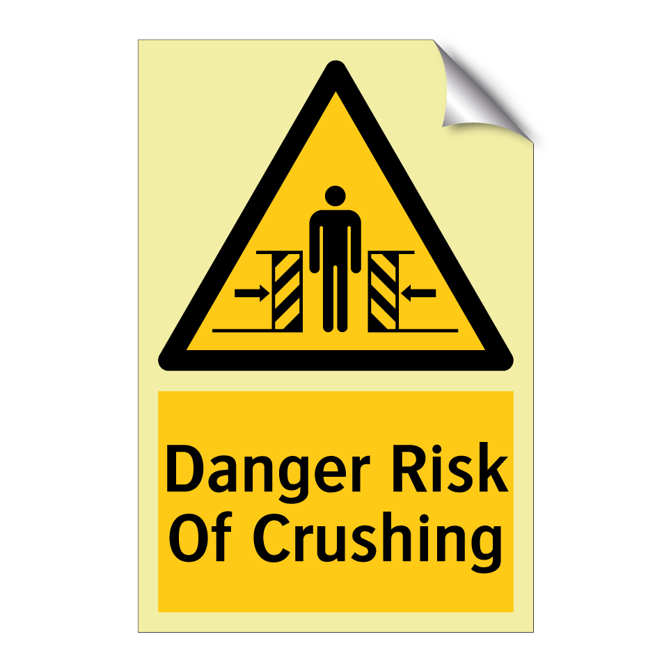 Danger Risk Of Crushing