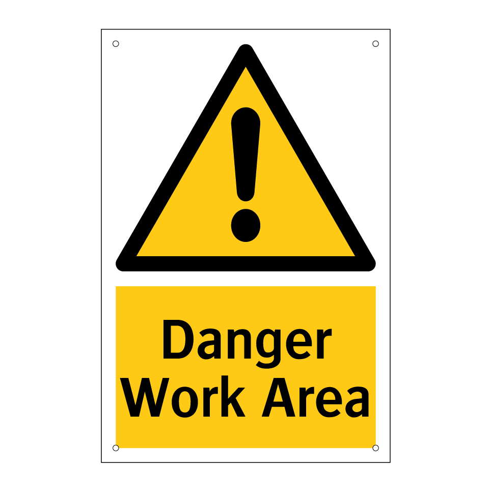 Danger Work Area