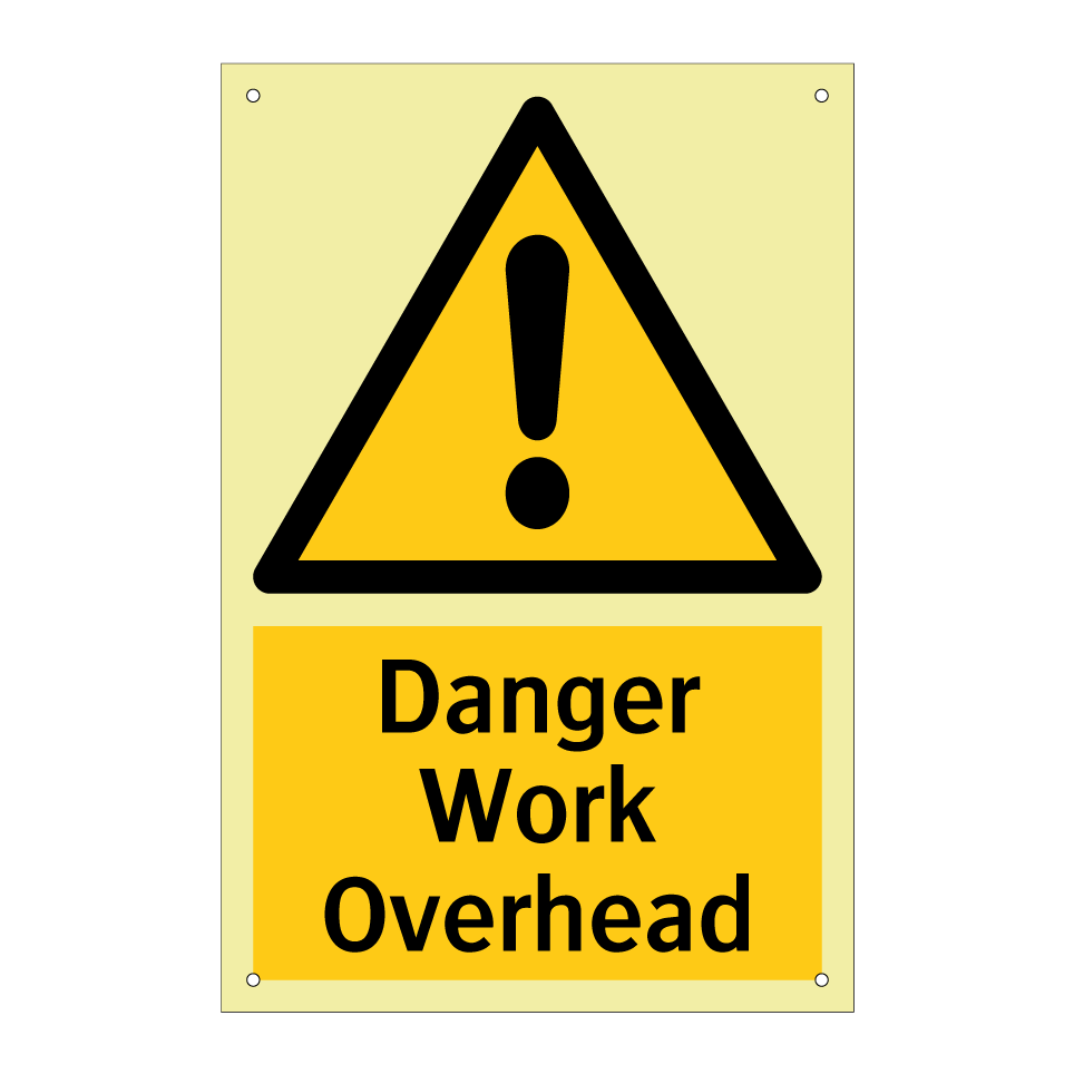 Danger Work Overhead