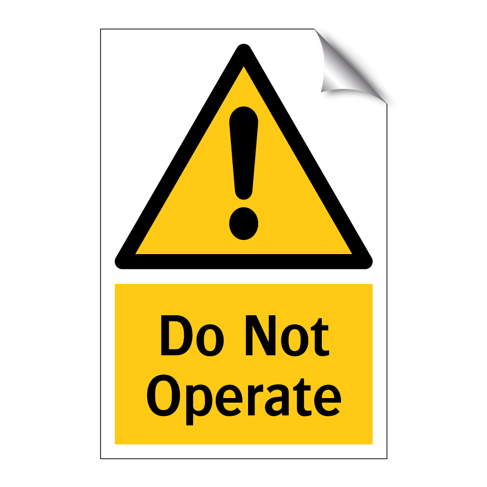 Do Not Operate