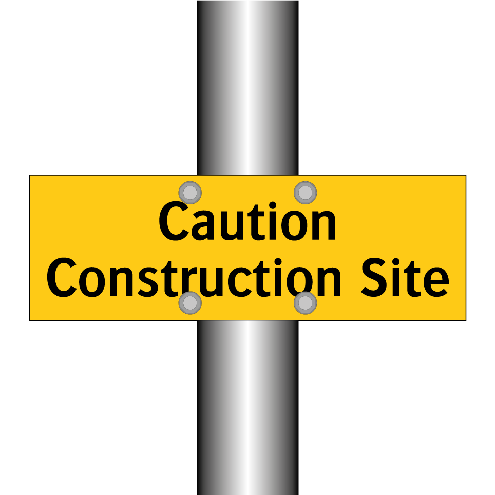 Caution Construction Site