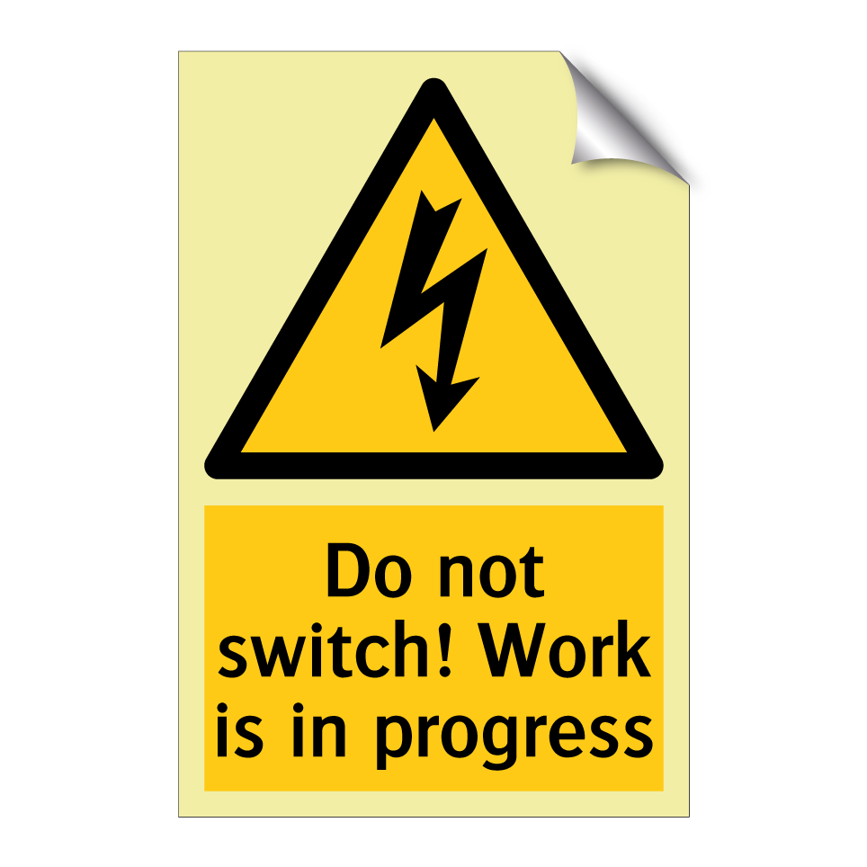 Do not switch! Work is in progress