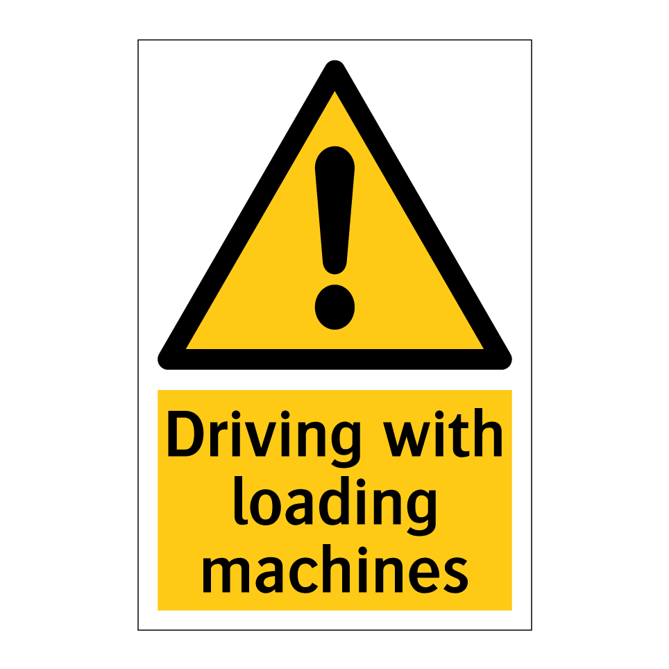 Driving with loading machines