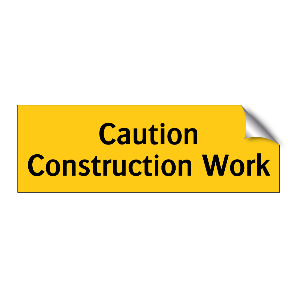Caution Construction Work