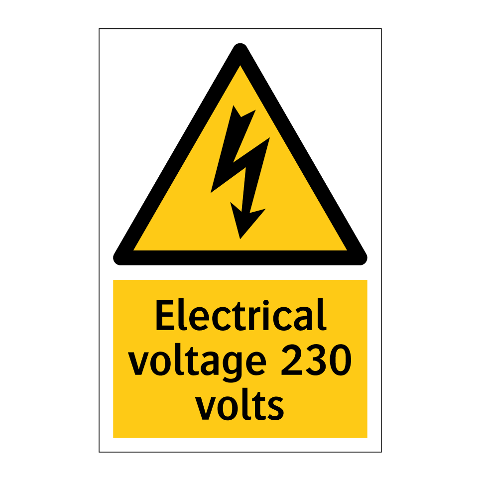 Electrical voltage 230 volts