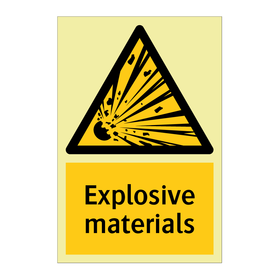 Explosive materials