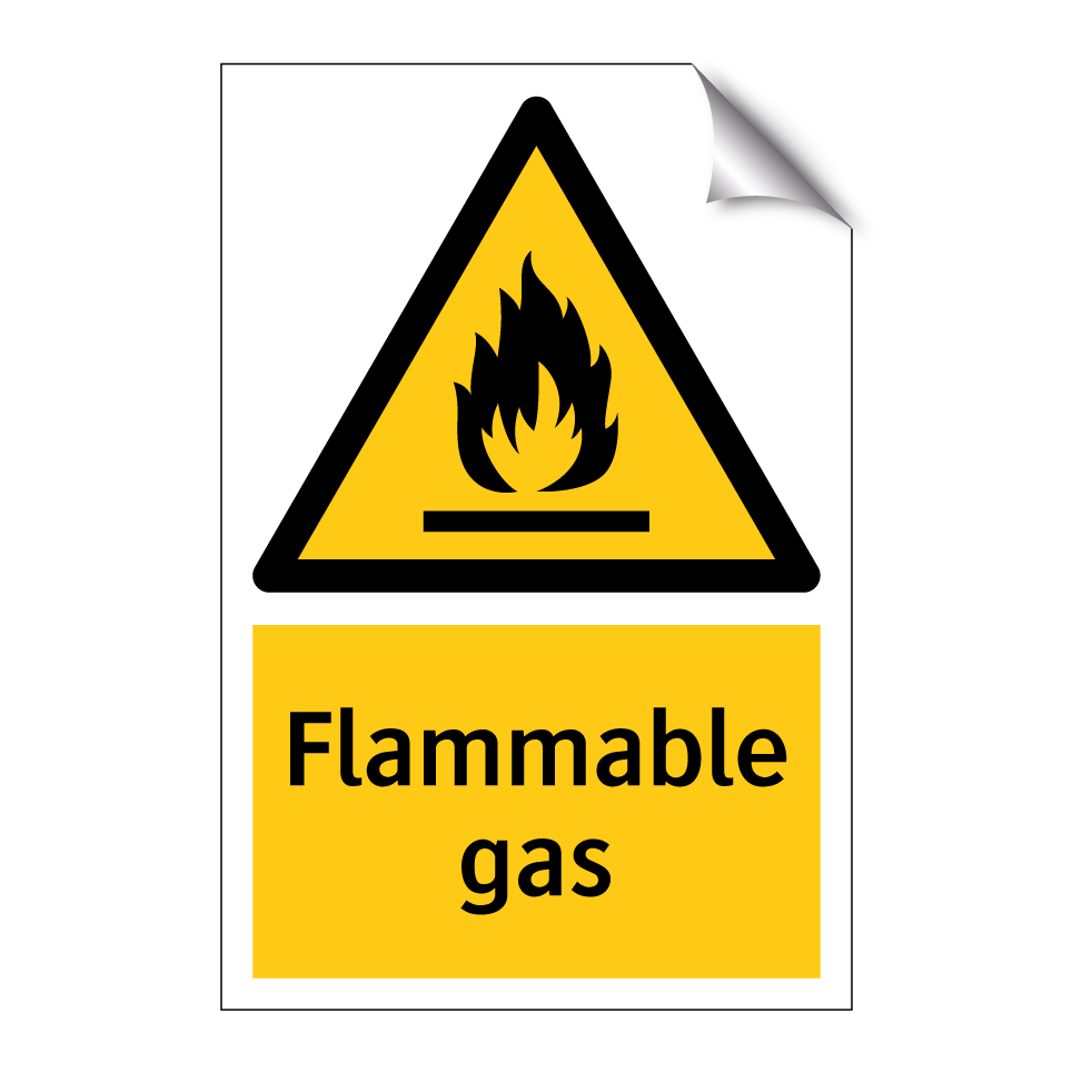 Flammable gas