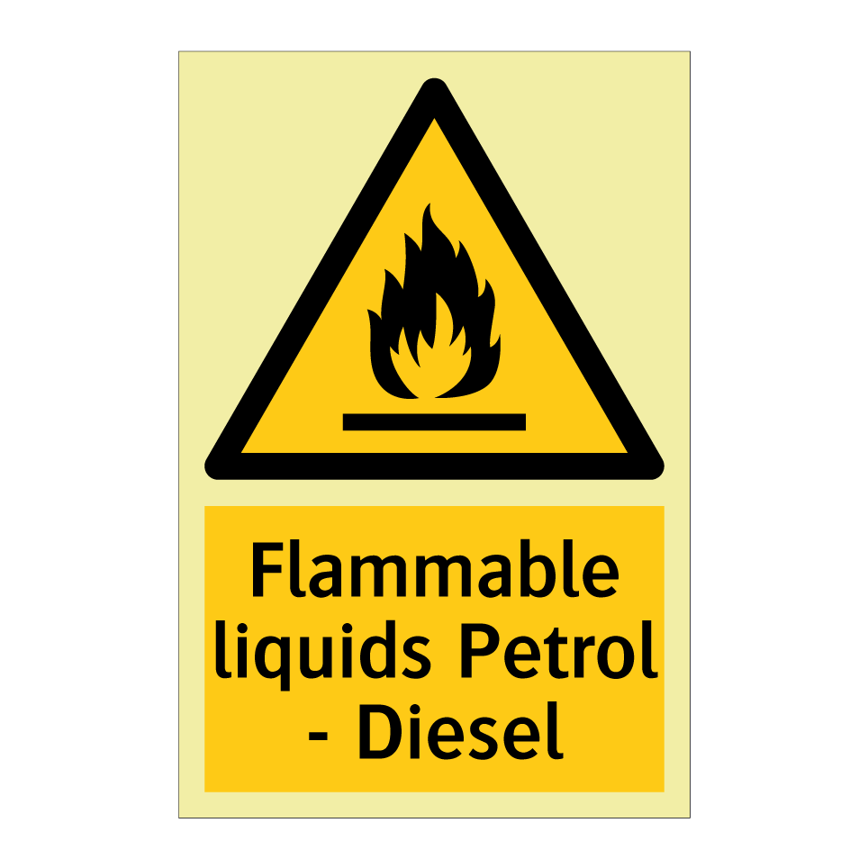 Flammable liquids Petrol - Diesel
