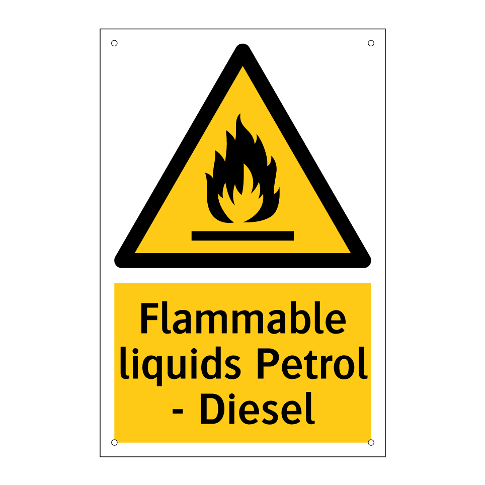 Flammable liquids Petrol - Diesel