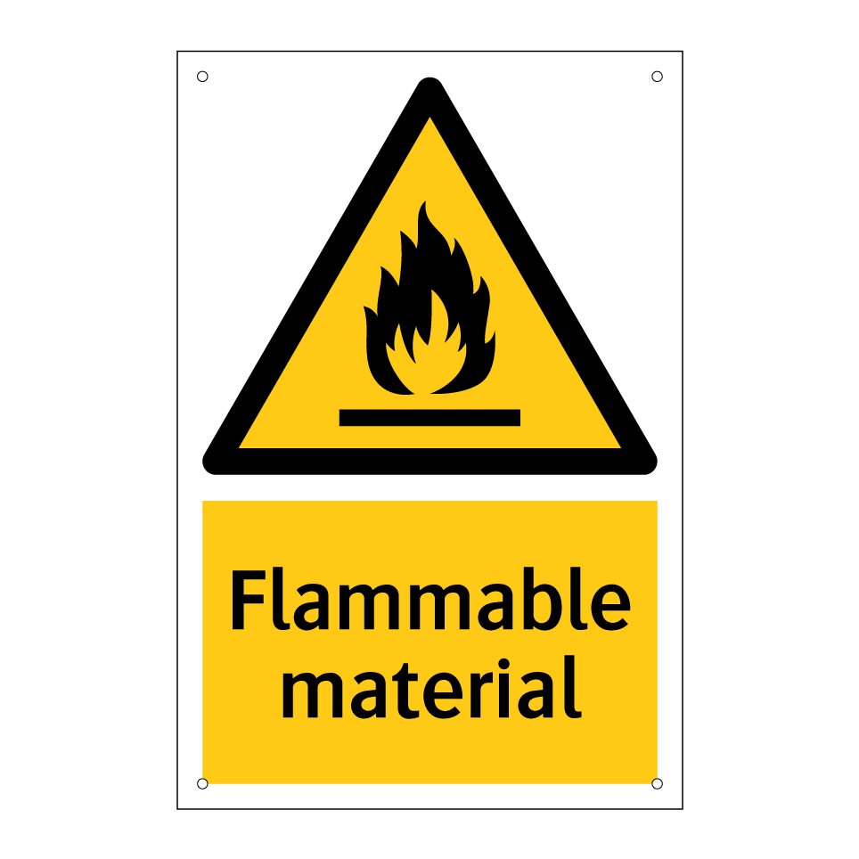 Flammable material