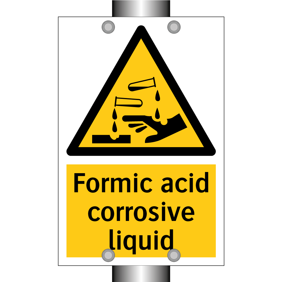 Formic acid corrosive liquid