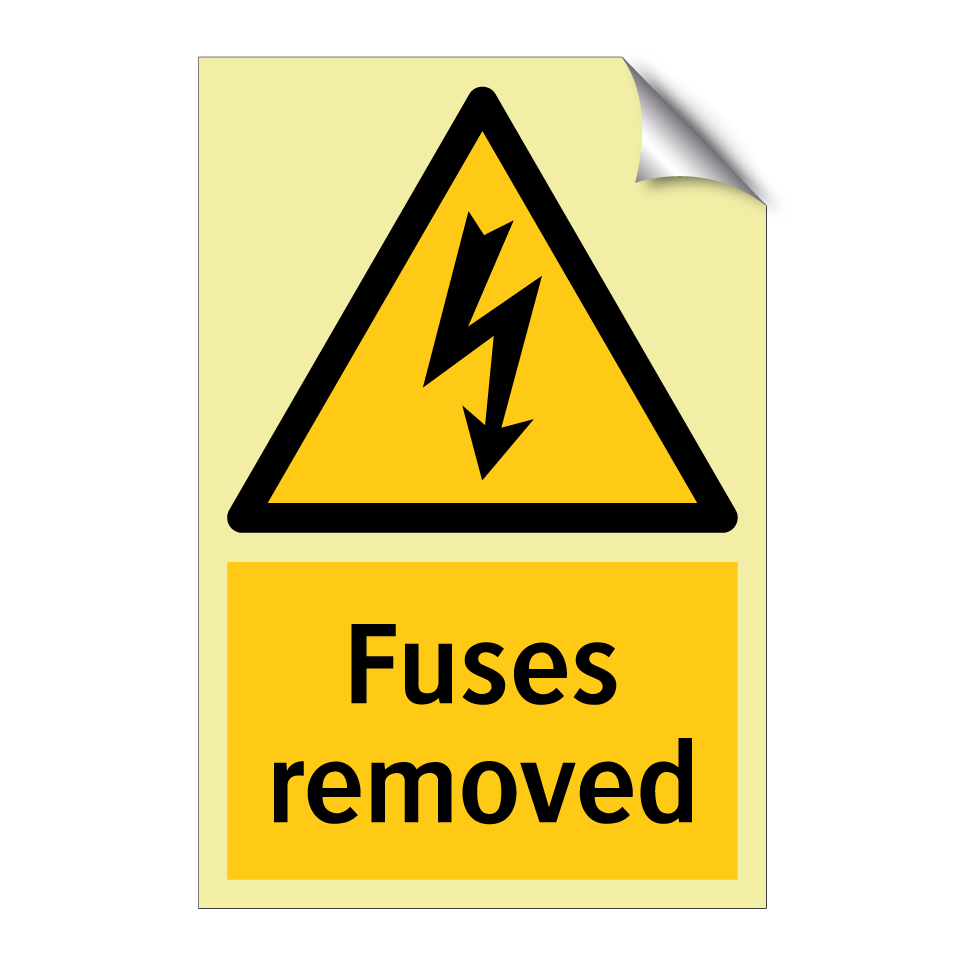Fuses removed