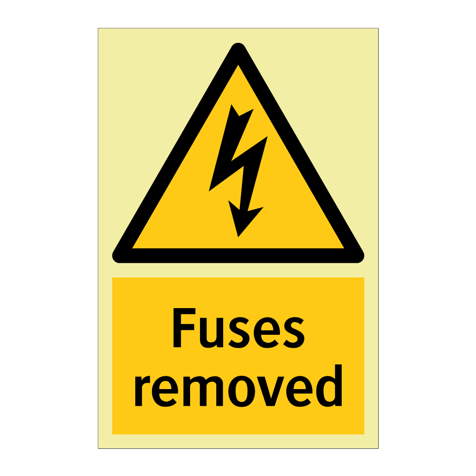 Fuses removed