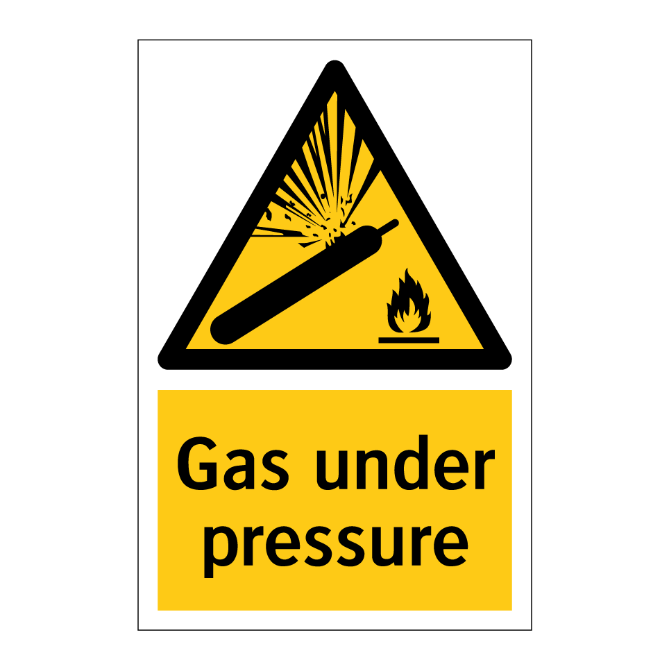 Gas under pressure
