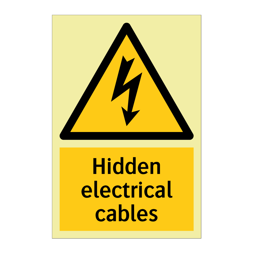 Hidden electrical cables