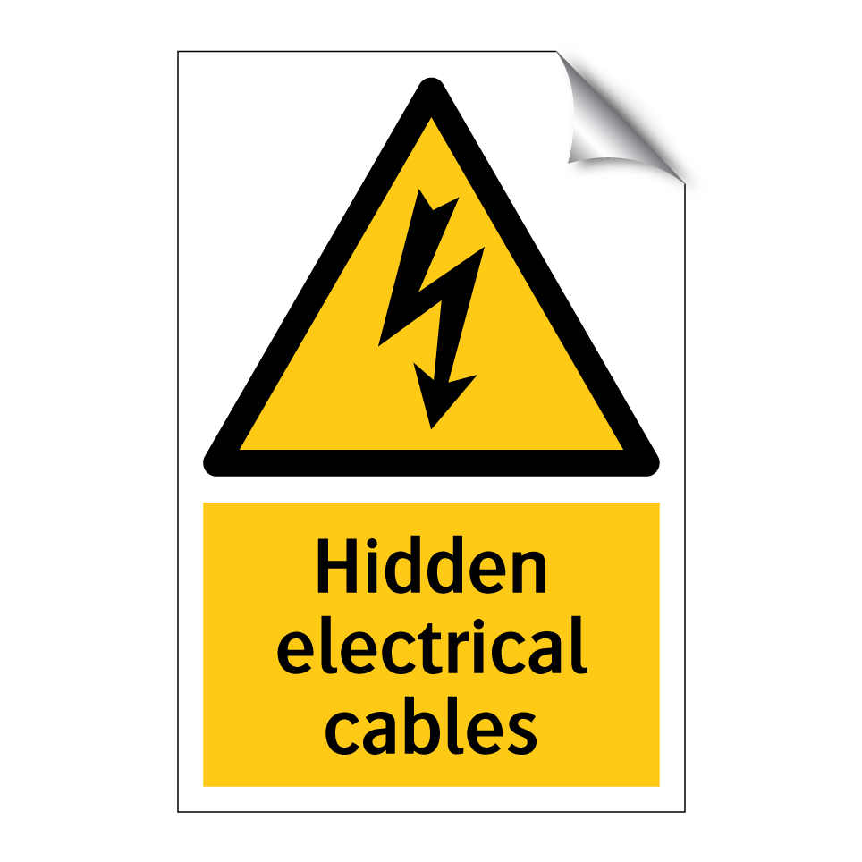 Hidden electrical cables