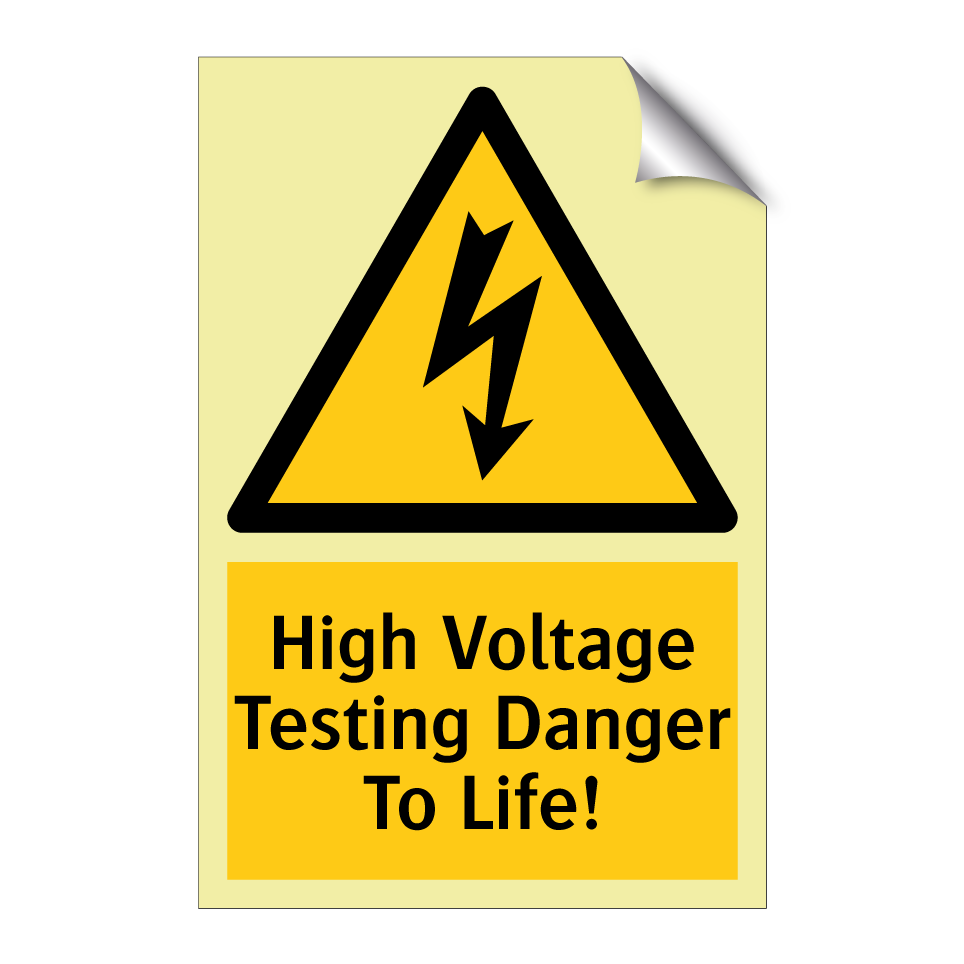 High Voltage Testing Danger To Life!