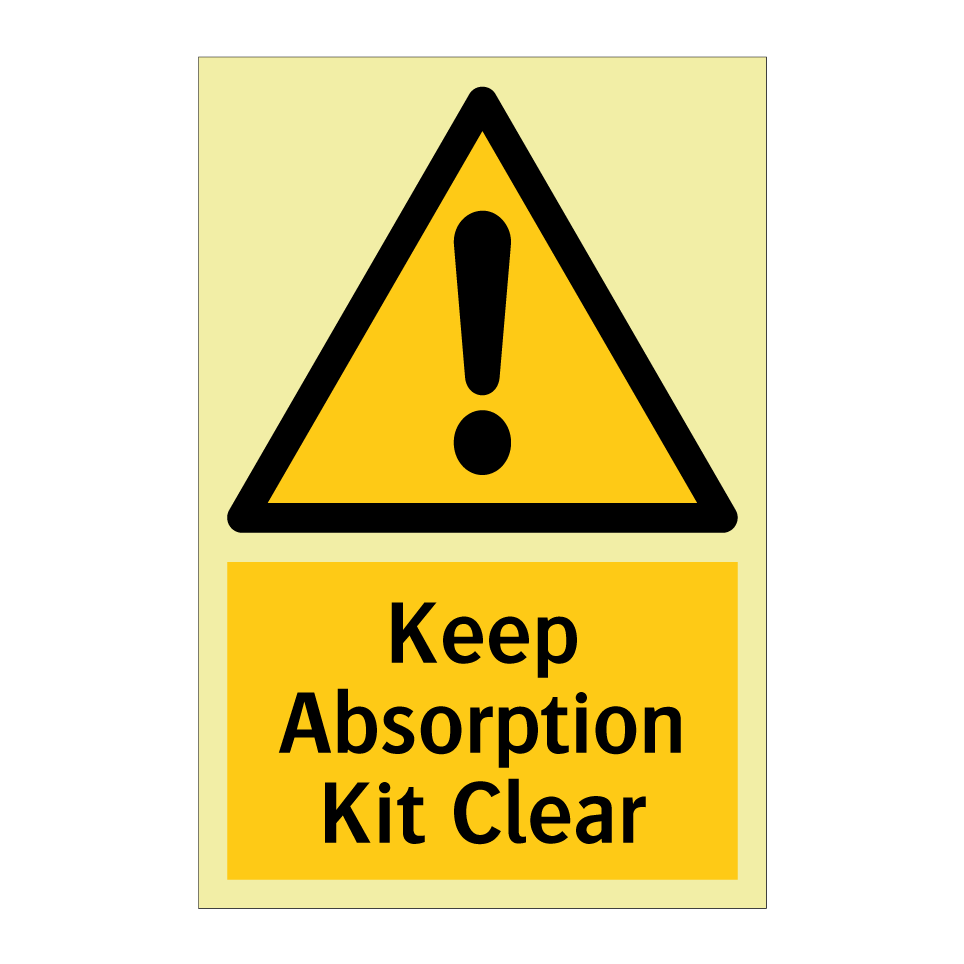Keep Absorption Kit Clear