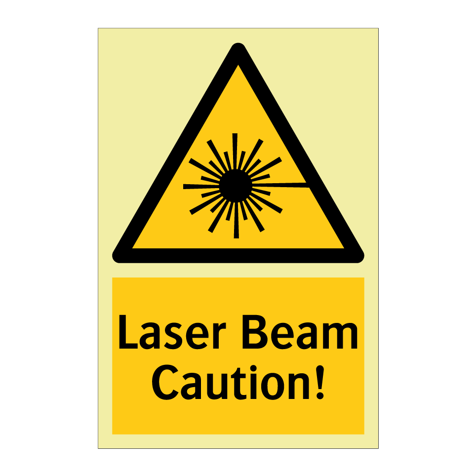 Laser Beam Caution!