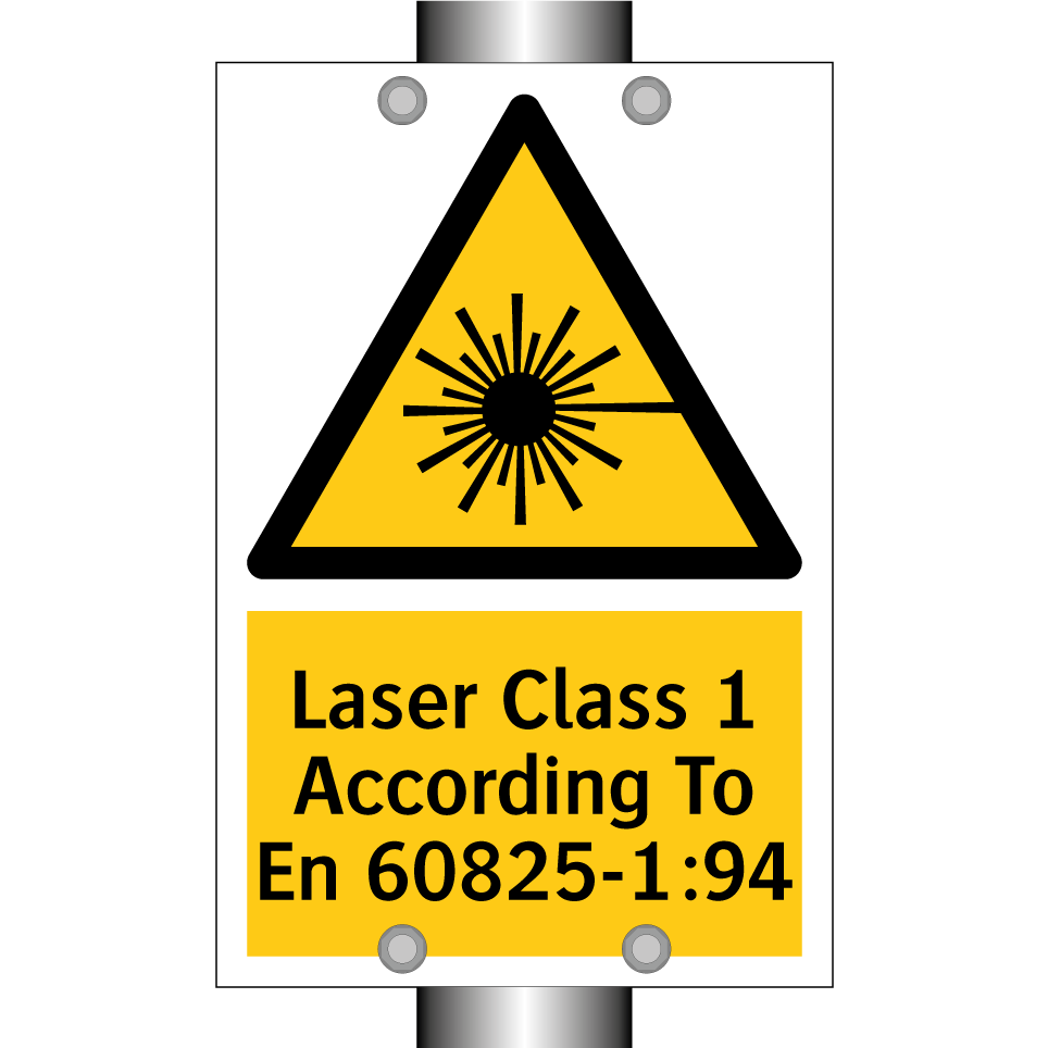 Laser Class 1 According To En 60825-1:94